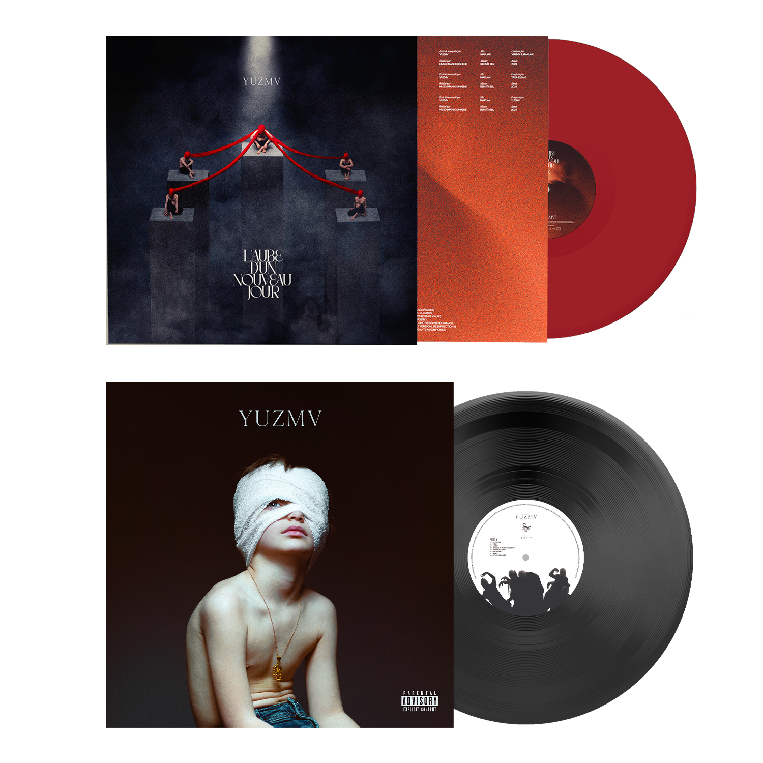 PACK VINYLE "YUZMV" + VINYLE "L'AUBE D'UN JOUR NOUVEAU"